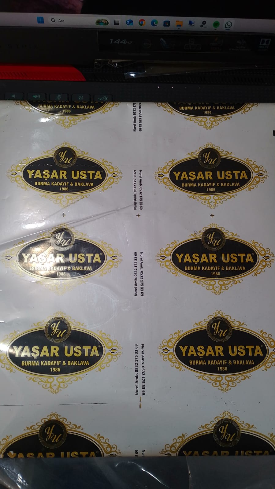 Yaşar Usta Burma Kadayıf